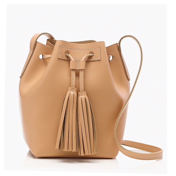 J. Crew Handbags - J. CREW Leather mini bucket bag